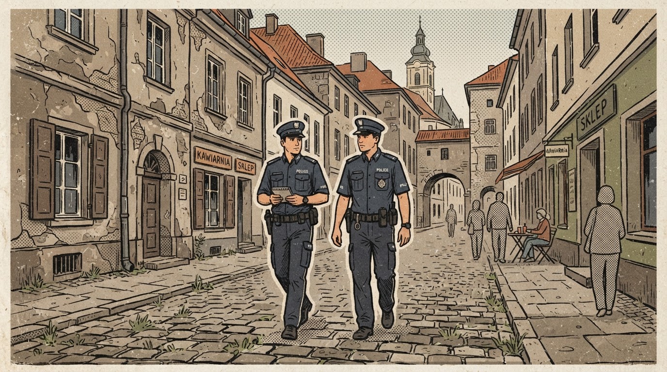 Polsko-włoskie patrole na Rynku i Kazimierzu