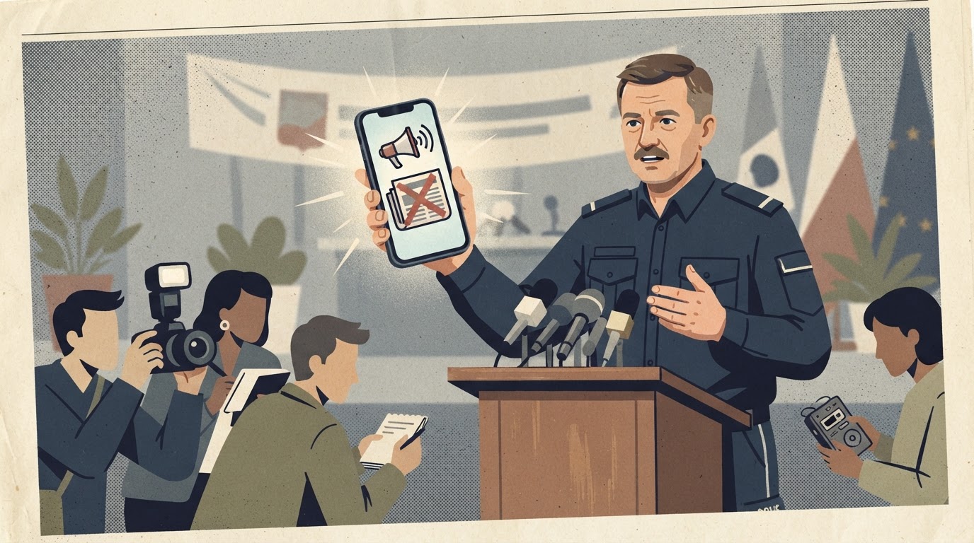 Policja dementuje fake news o porwaniu