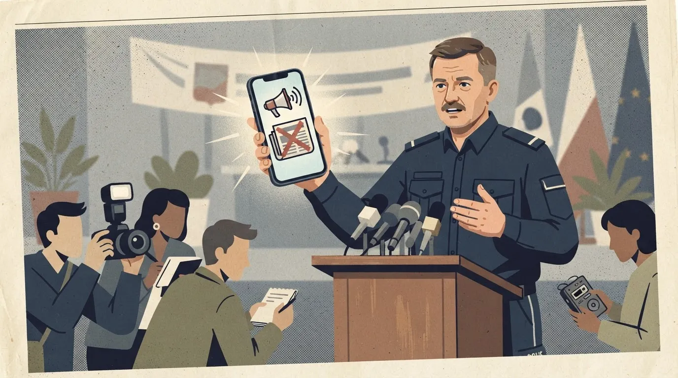 Policja dementuje fake news o porwaniu