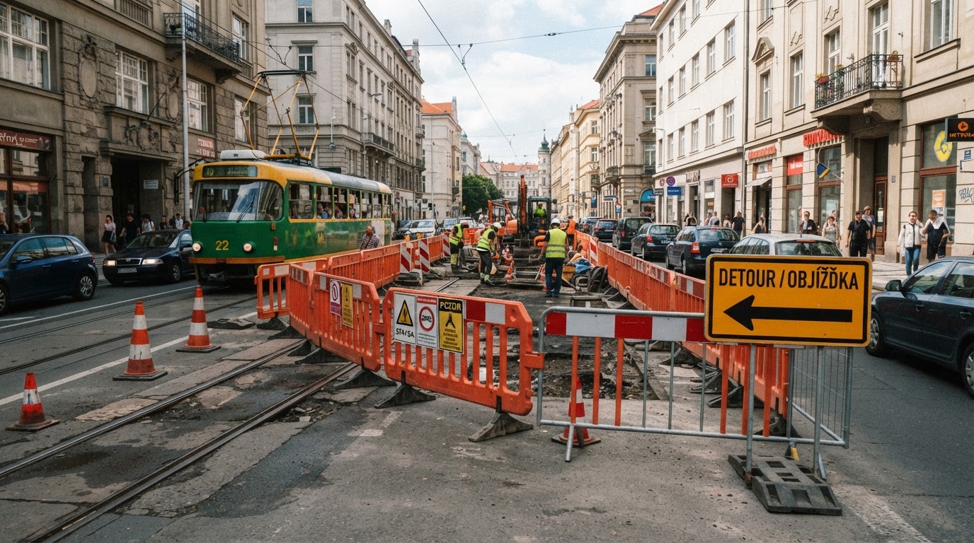Remont Grzegórzeckiej przedłużony do sierpnia