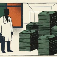 Lekarz zarobił 2,3 mln zł