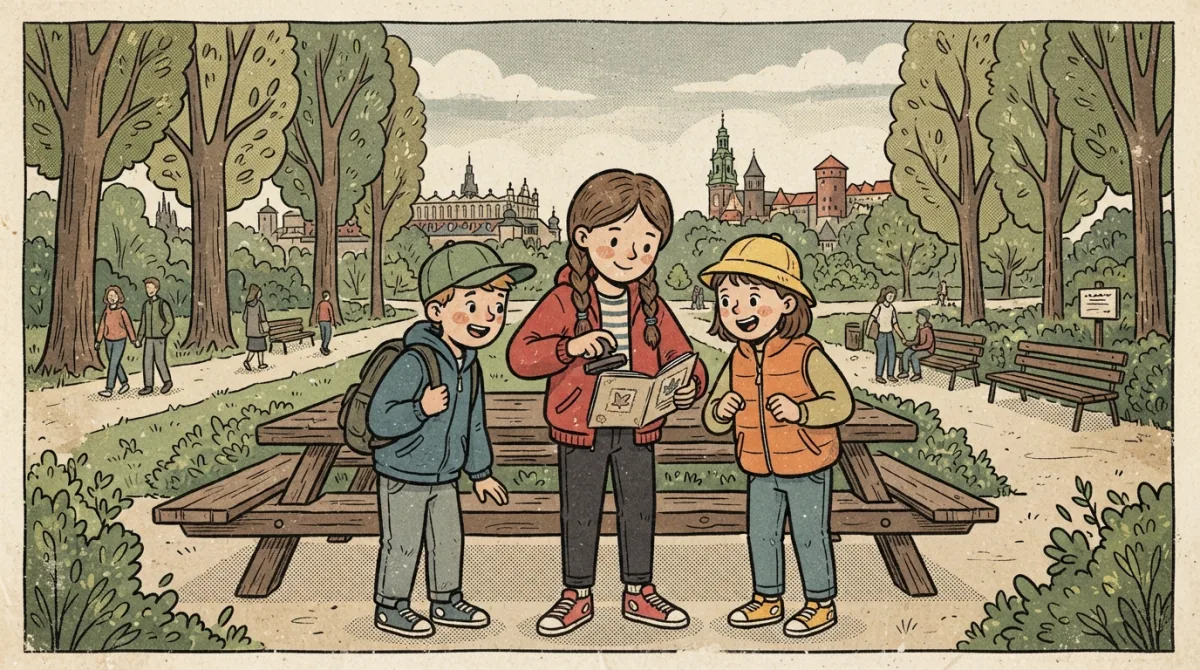 Odkrywaj krakowskie parki z wyjątkowymi pieczątkami