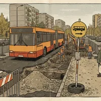 Przebudowa ul. Łowińskiego — zmiany autobusów