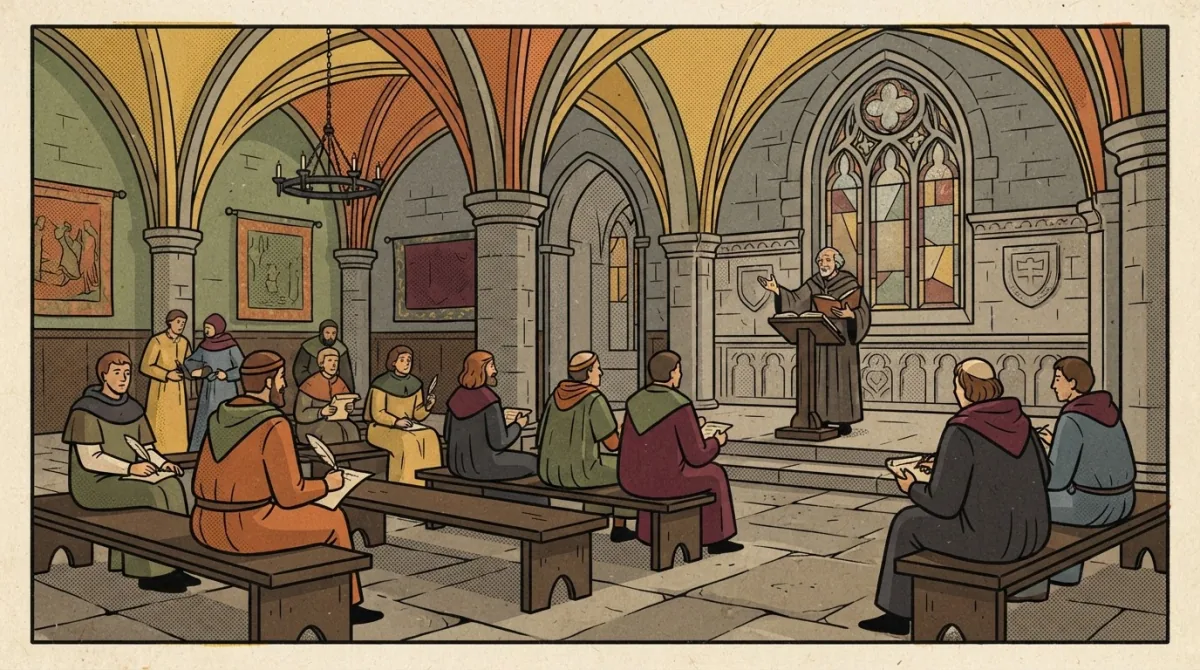 Pierwsze wykłady na UJ — 24 lipca 1400