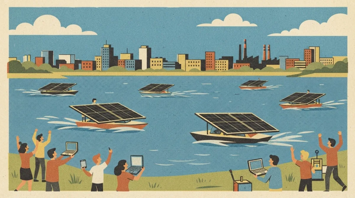 Krakow Solar Boat Challenge na Bagrach