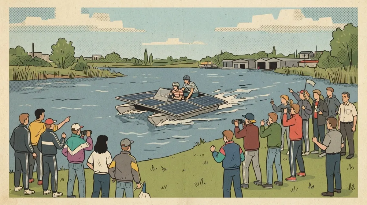 AGH wygrywa Solar Boat Challenge na Bagrach