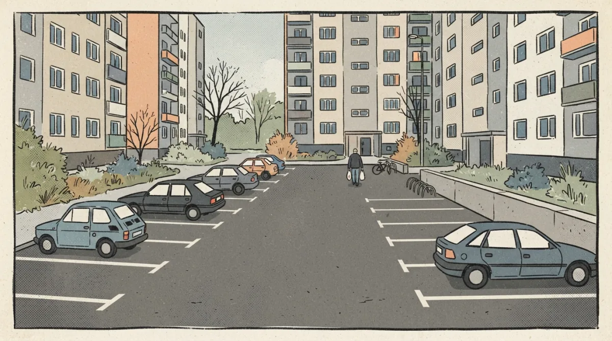 Nowe miejsca parkingowe na os. Krakowiaków