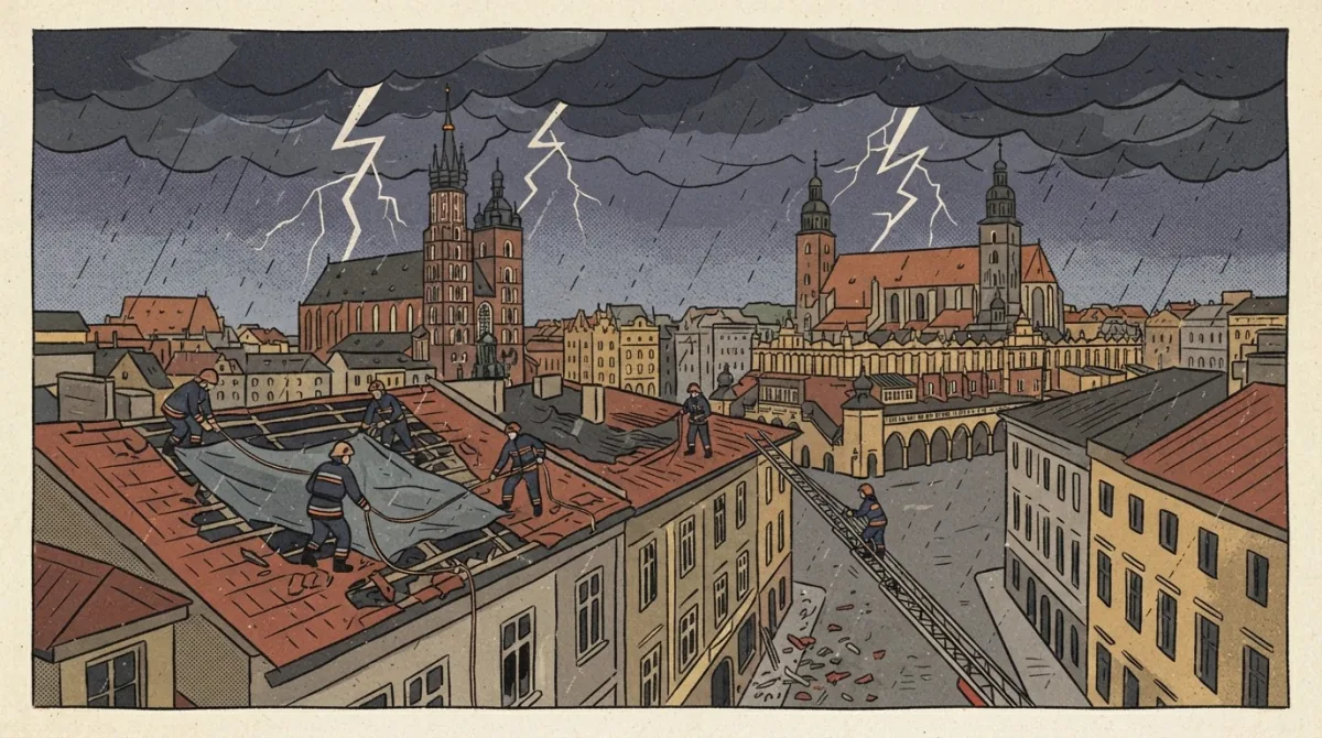 Burze nad Małopolską — 74 zgłoszenia