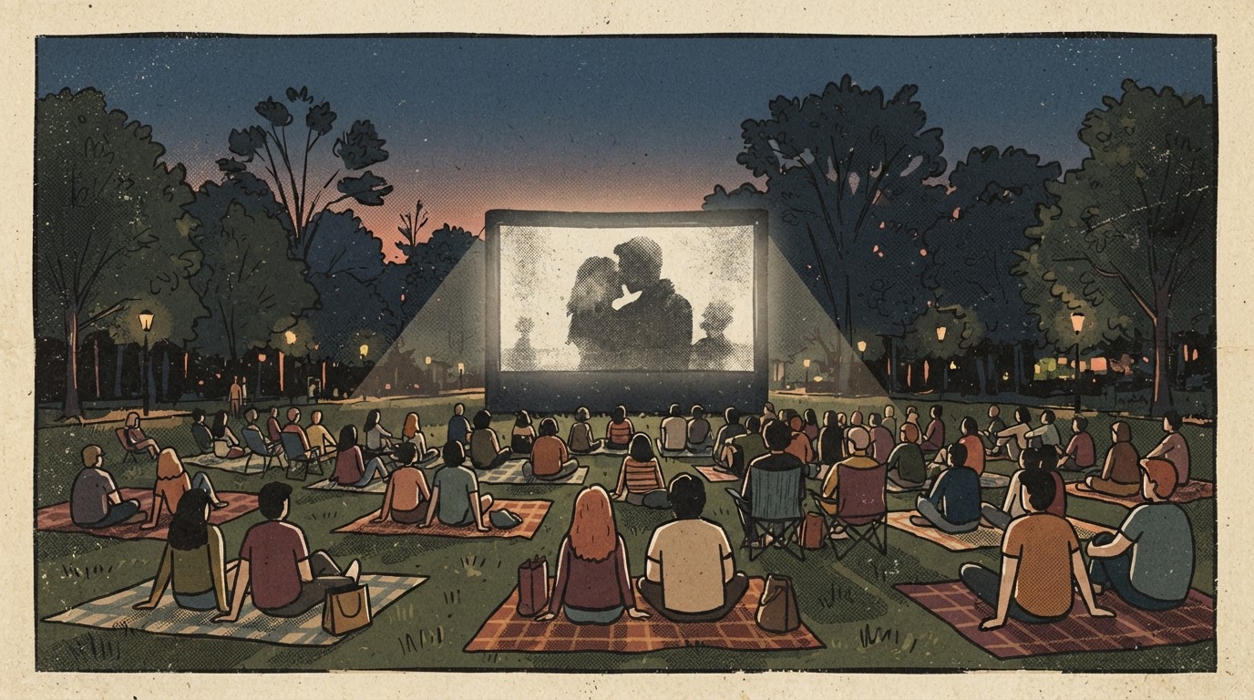 Letnie kino plenerowe w Podgórzu Duchackim