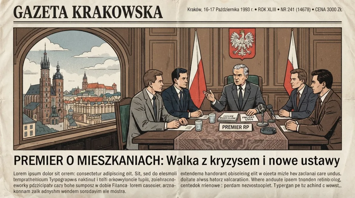Premier nakazuje poprawę ustawy o najmie