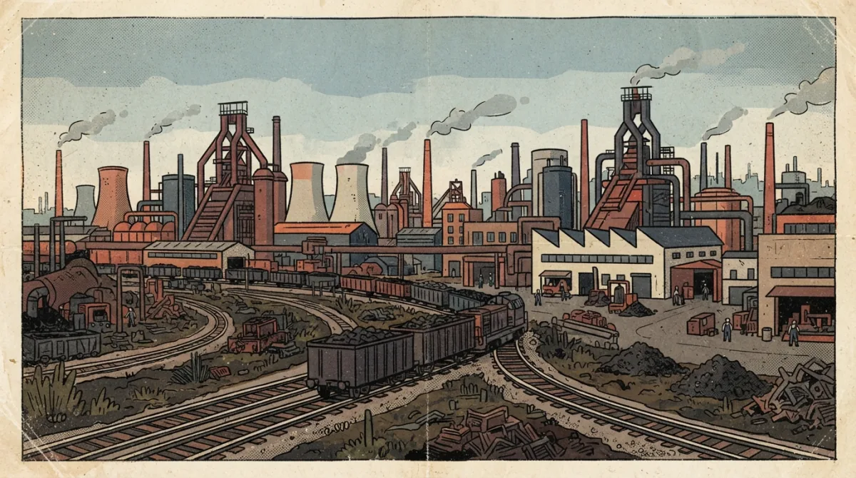 ArcelorMittal przebudowuje układ kolejowy w hucie