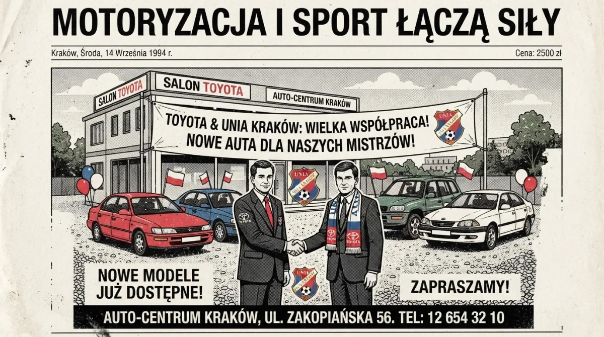 ANWA Toyota partnerem motoryzacyjnym Wieczystej