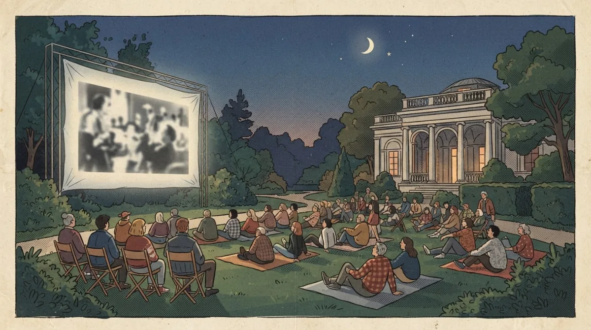Kino letnie w Pawilonie Czapskiego