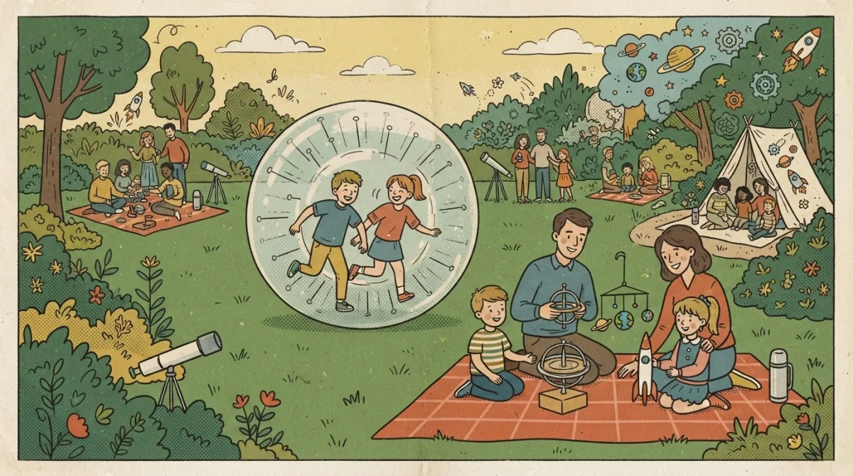 Piknik Siłacz w kosmosie w Ogrodzie Doświadczeń