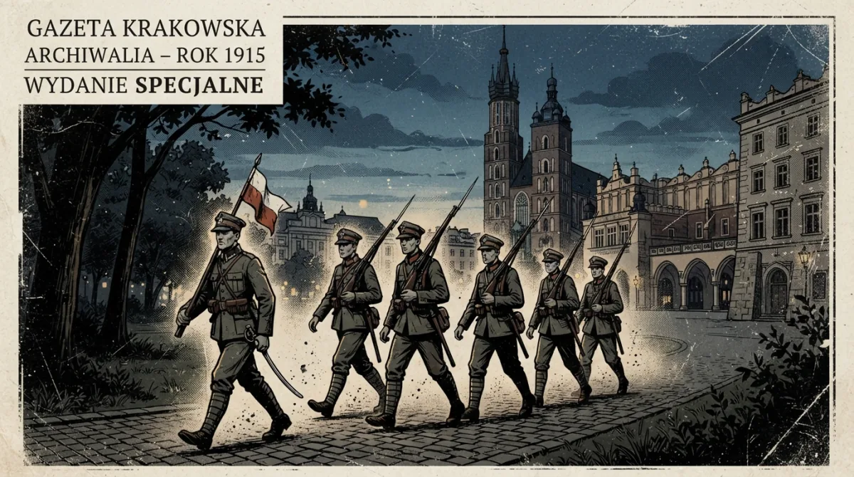 1914: Pierwsza Kompania Kadrowa w Krakowie