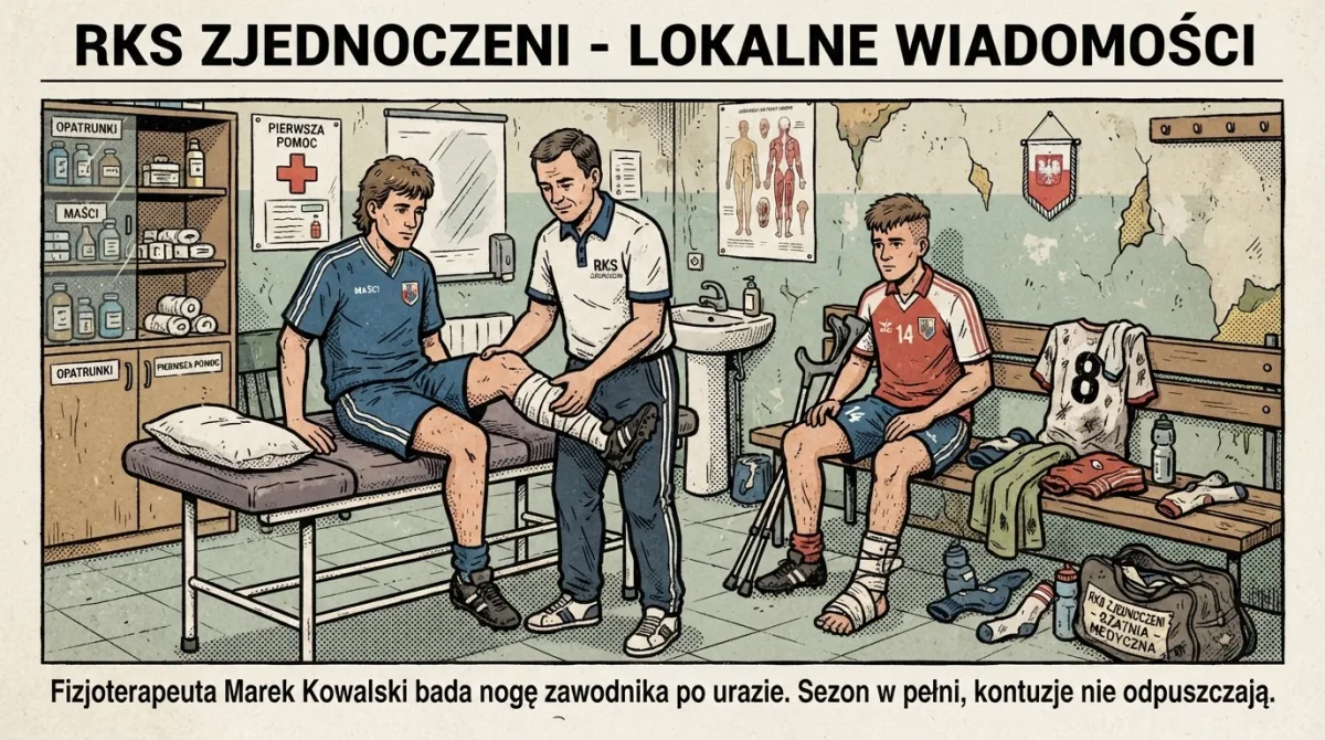 Wisła: Giger i Stępak poza grą przez kontuzje