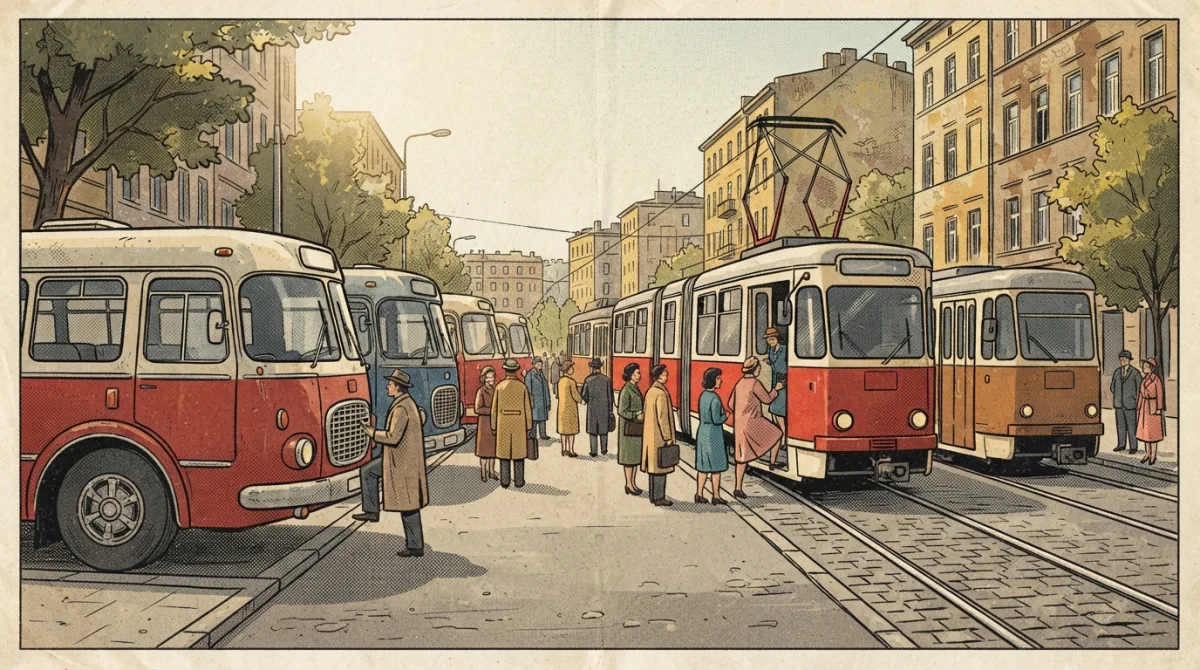 Niedziela 9.08: zabytkowe autobusy i tramwaje