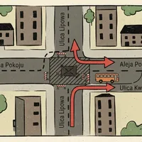 Prace przy Daszyńskiego: objazd linii 184