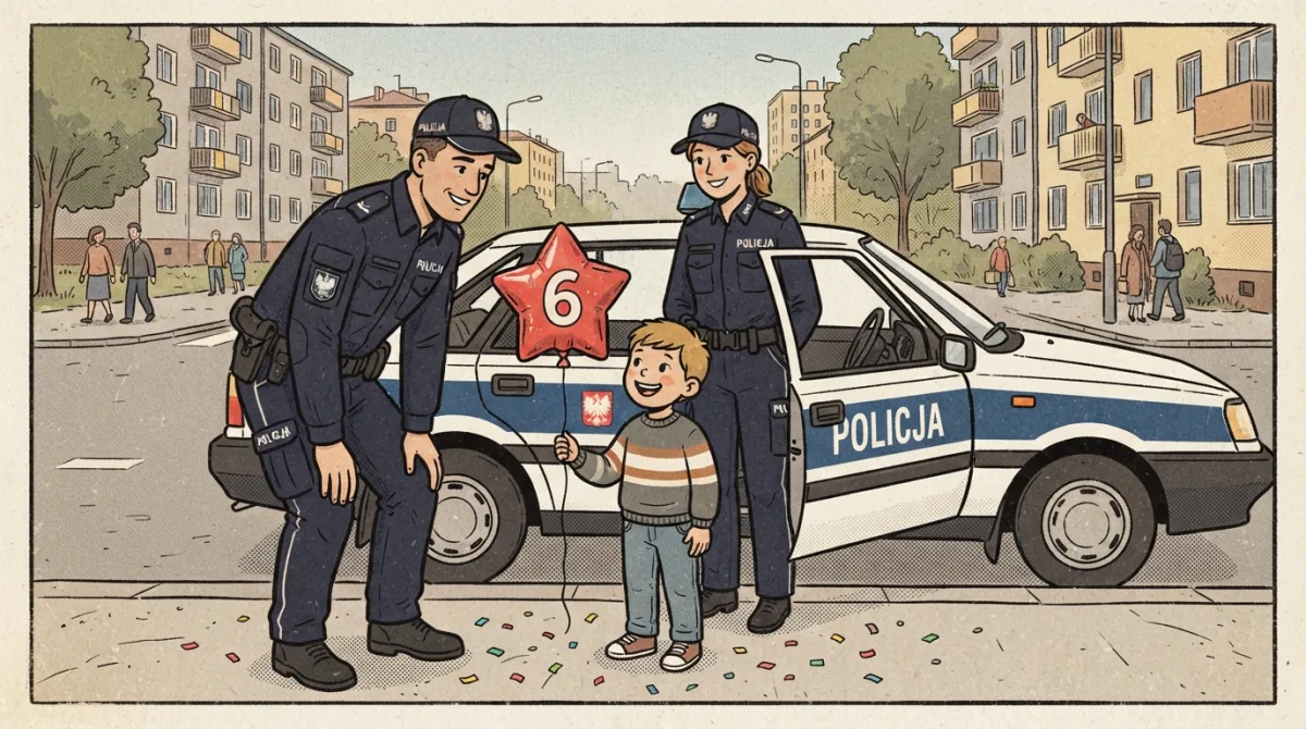 Policjanci spełnili marzenie 10-latka z DPS