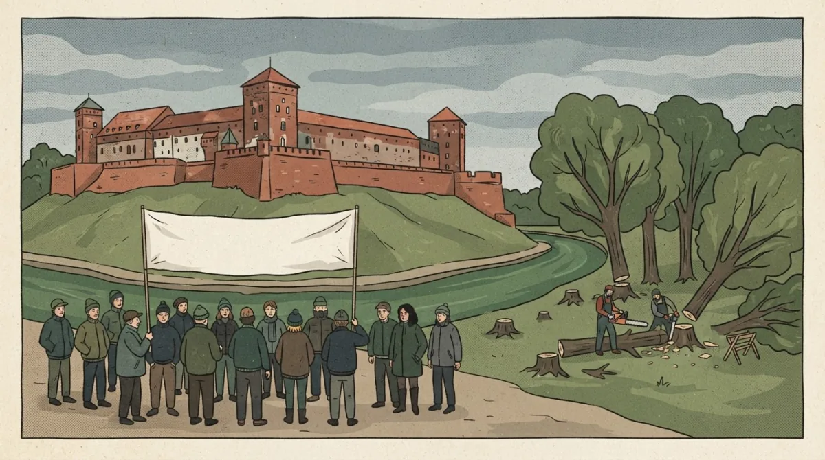 Spór o strzelnicę przy forcie Bronowice