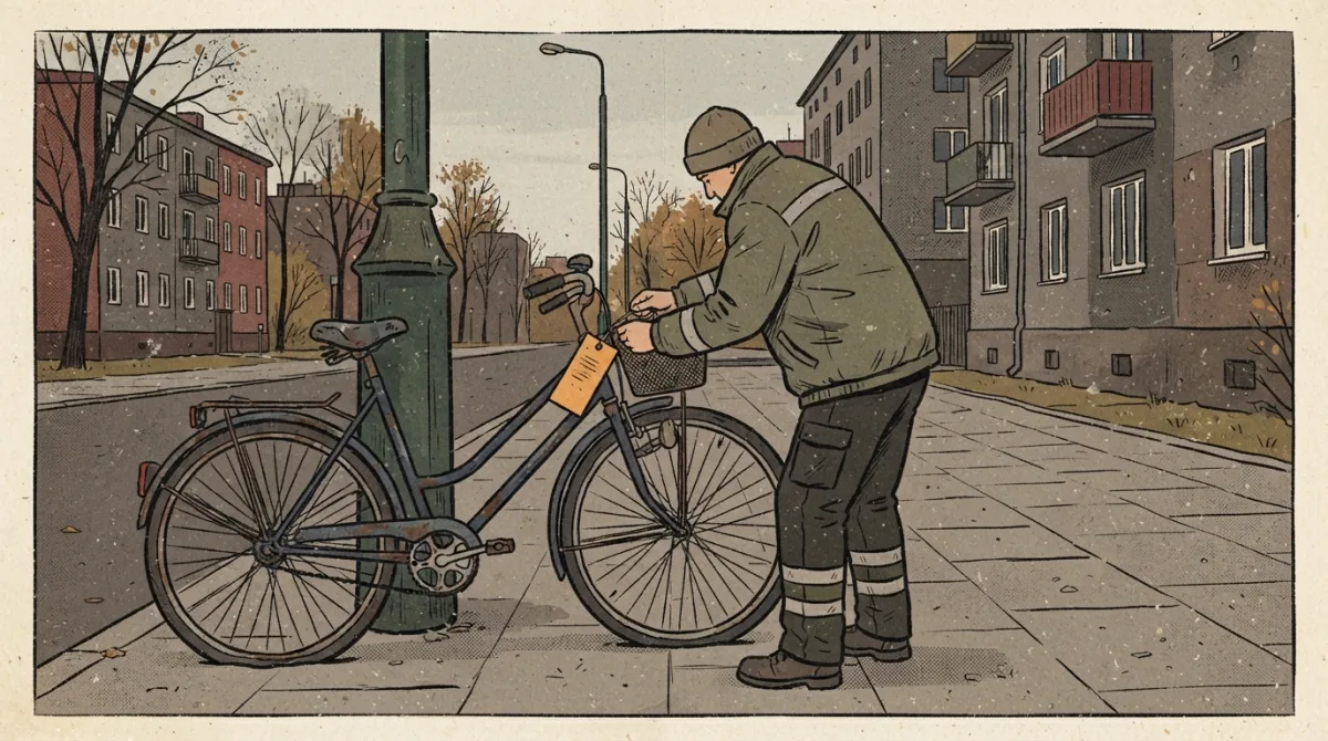 Prawie 1000 porzuconych rowerów usuniętych