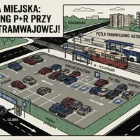 Testy nowego systemu parkingowego na P+R Kurdwanów