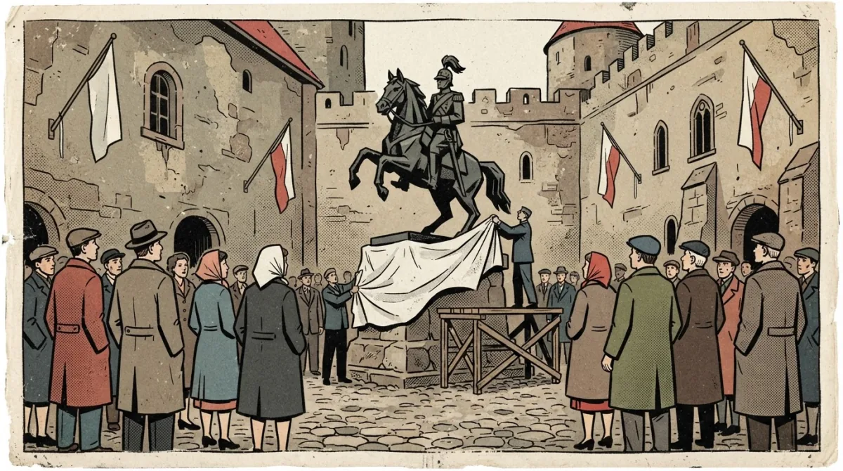 1960: pomnik Kościuszki wrócił na Wawel