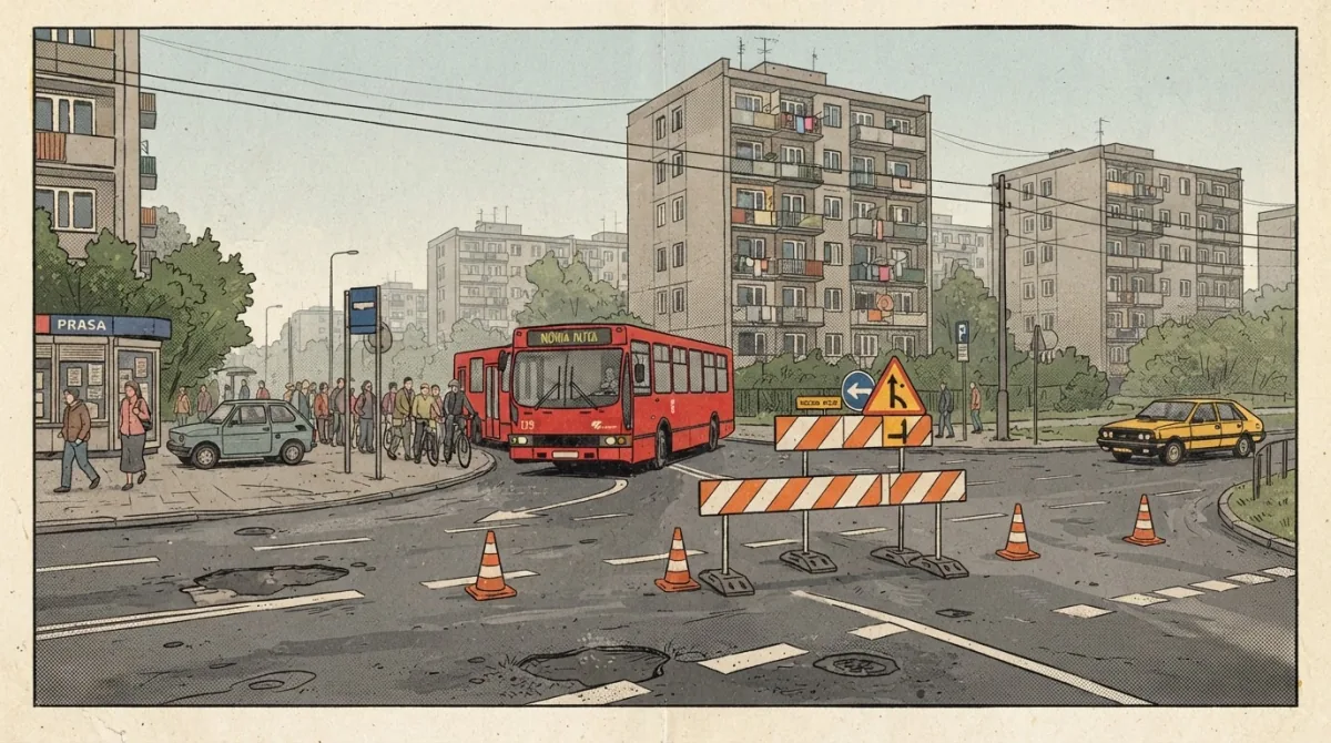 Aleja Przyjaźni zamknięta — objazdy od 12.08