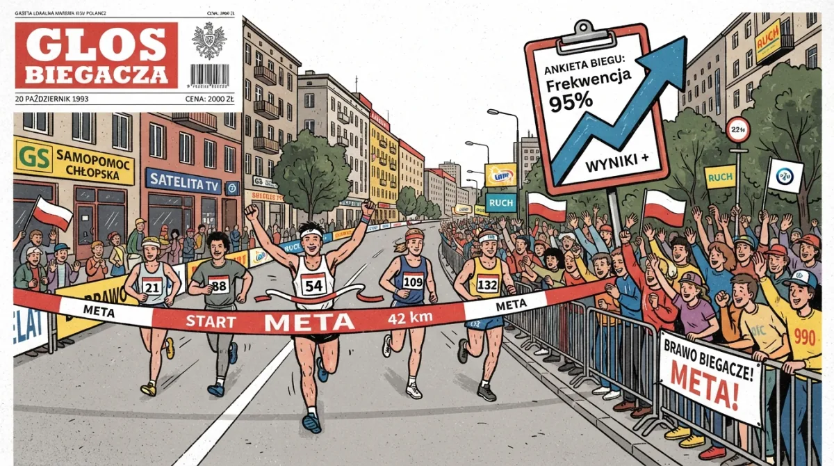 Biegacz 360°: maraton z wysokimi ocenami