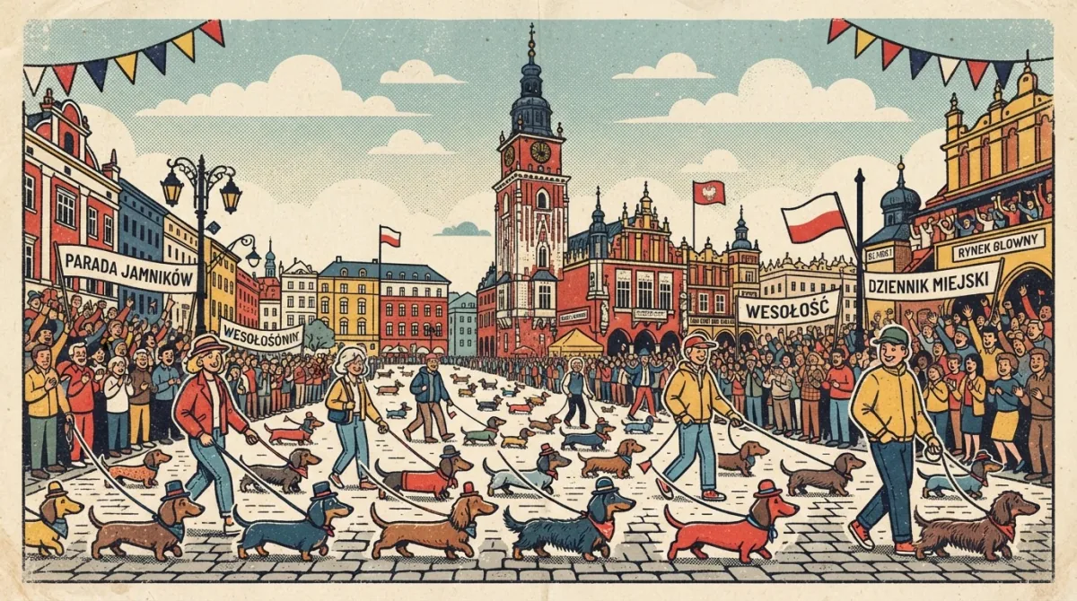 28. Marsz Jamników na Rynku Głównym