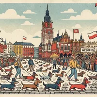 28. Marsz Jamników na Rynku Głównym