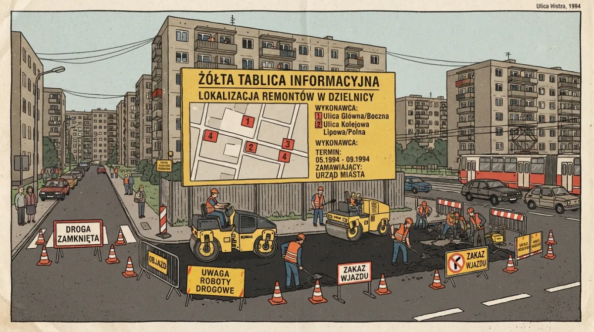 Nowe remonty dróg od 17 sierpnia