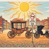 Upalny weekend: postój dorożek zamknięty