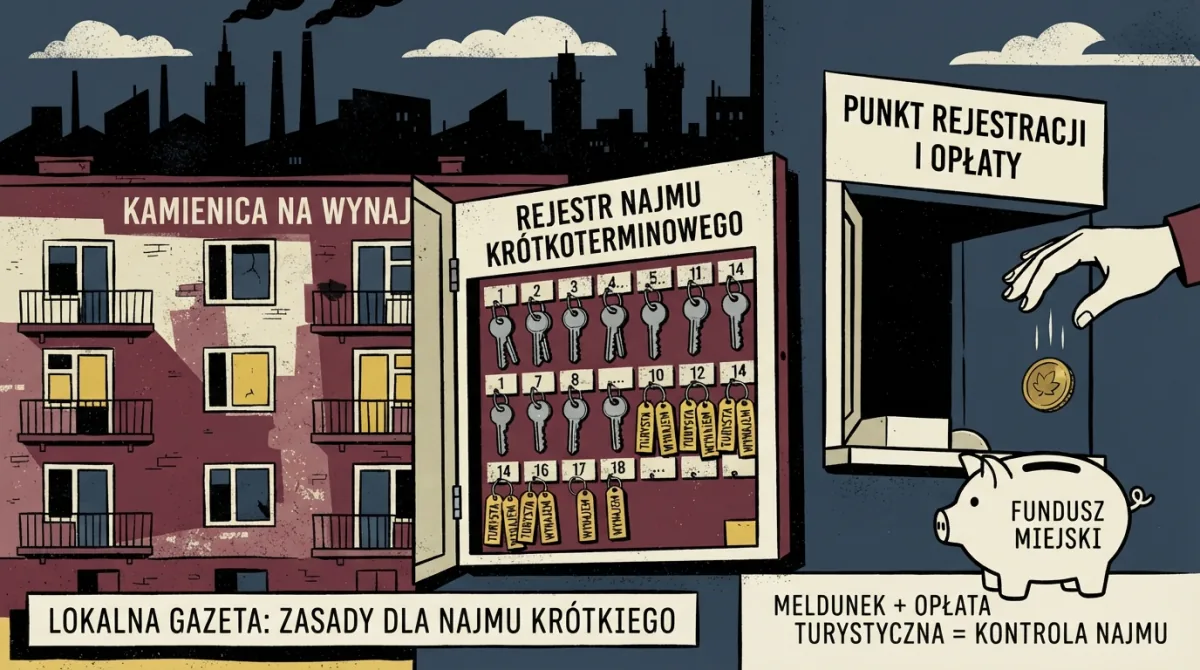 Kraków konsekwentnie zabiega o regulację najmu krótkoterminowego