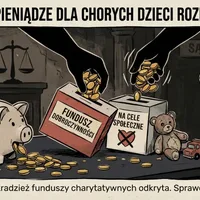 Zdefraudowano 3 mln zł z fundacji dla dzieci