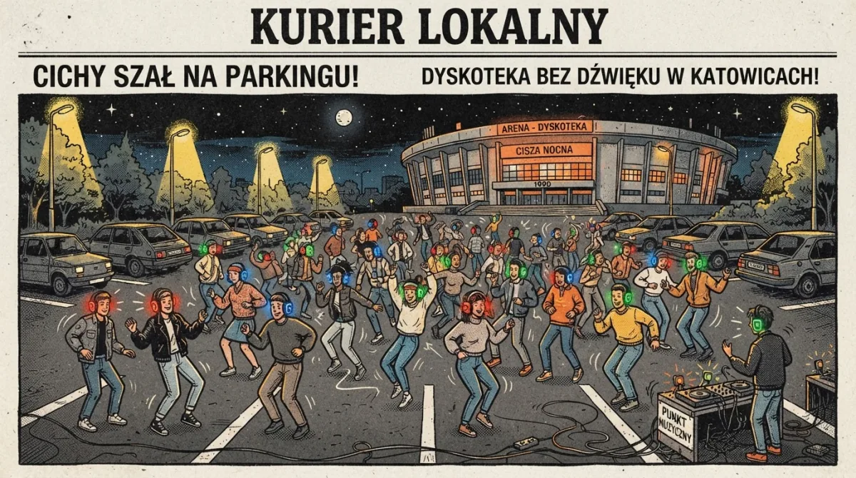 Silent disco „Intercontinental Ballet” na parkingu TAURON Areny