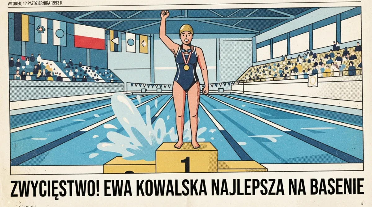 Wąsick złoto ME: rekord Polski na 50 m