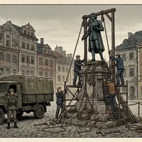 1940: Niemcy zniszczyli pomnik Mickiewicza