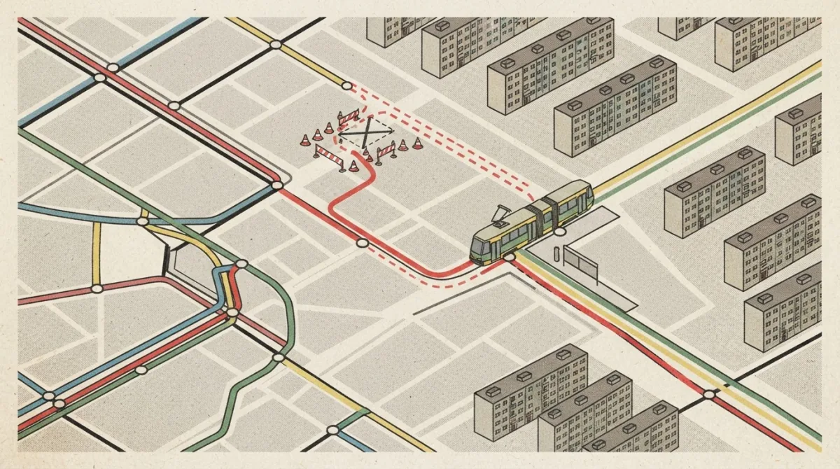 Tramwaje: 12 linii zawieszonych od 17 sierpnia