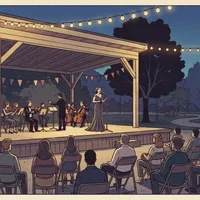 Gala operetkowa na scenie plenerowej NCK