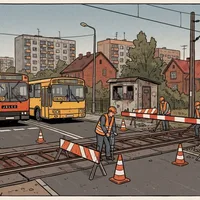 Półłanki: remont przejazdu, objazdy autobusów