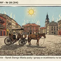 Upał: dorożki odwołane z Rynku