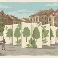 Zielone przestrzenie Krakowa: wystawa na Placu św. Ducha