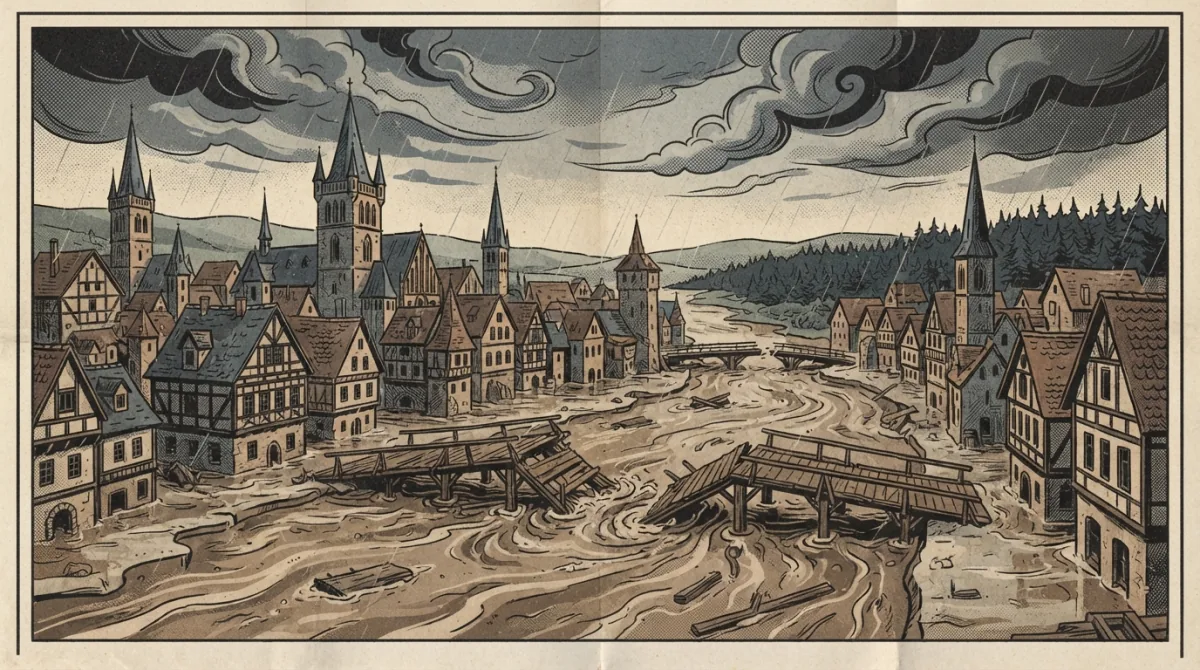 26 sierpnia 1813: największa powódź Krakowa