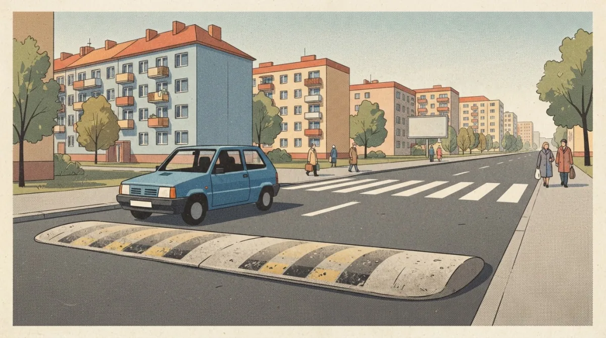 Solna: miasto zamontuje próg zwalniający