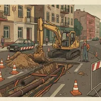 Glogera: zamknięcie ulicy do połowy września