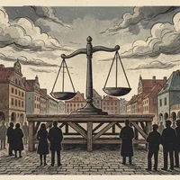 Publiczny Proces Eligiusza Niewiadomskiego na placu Szczepańskim