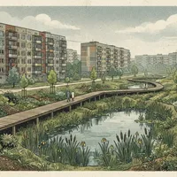 Park Kurdwanów: unijne wsparcie zieleni i retencji