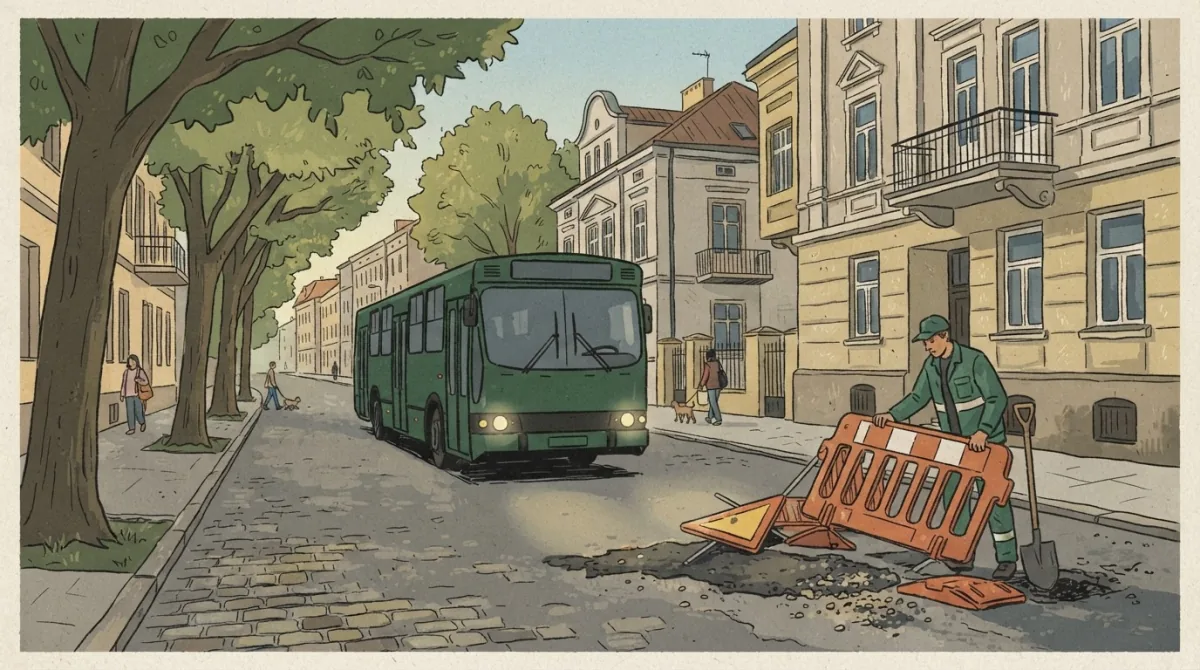 Linia 126 wraca na stałą trasę