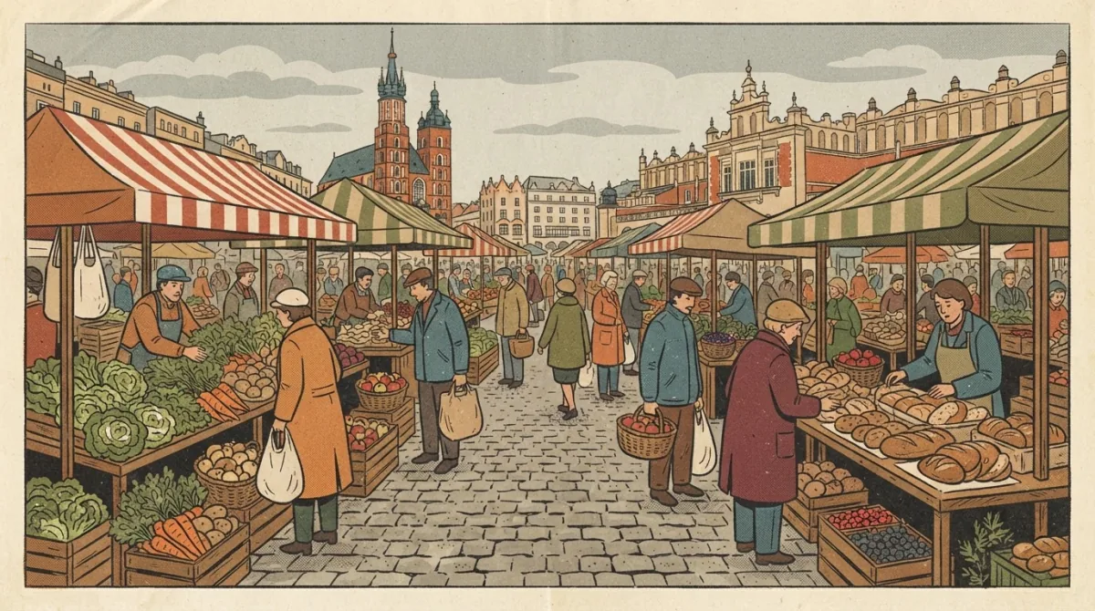 Szlakiem krakowskich smaków na Targu Pietruszkowym